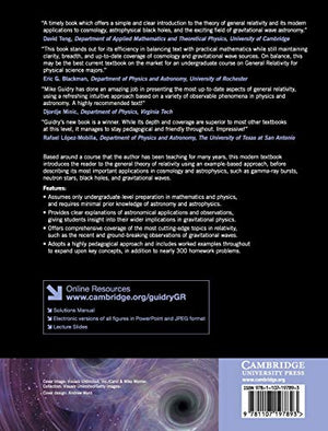 Modern General Relativity: Black Holes, Gravitational Waves, and Cosmology,Used