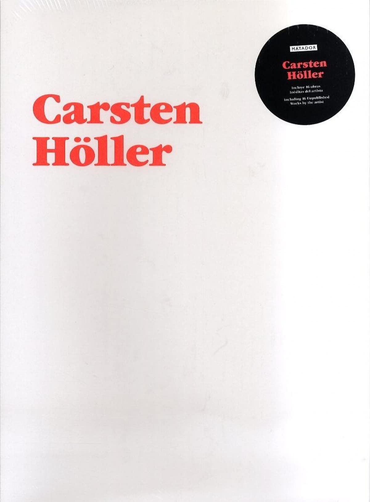Carsten Hller: Artist'S Portfolio (Cuaderno De Artista / Artist'S Sketchbook),Used