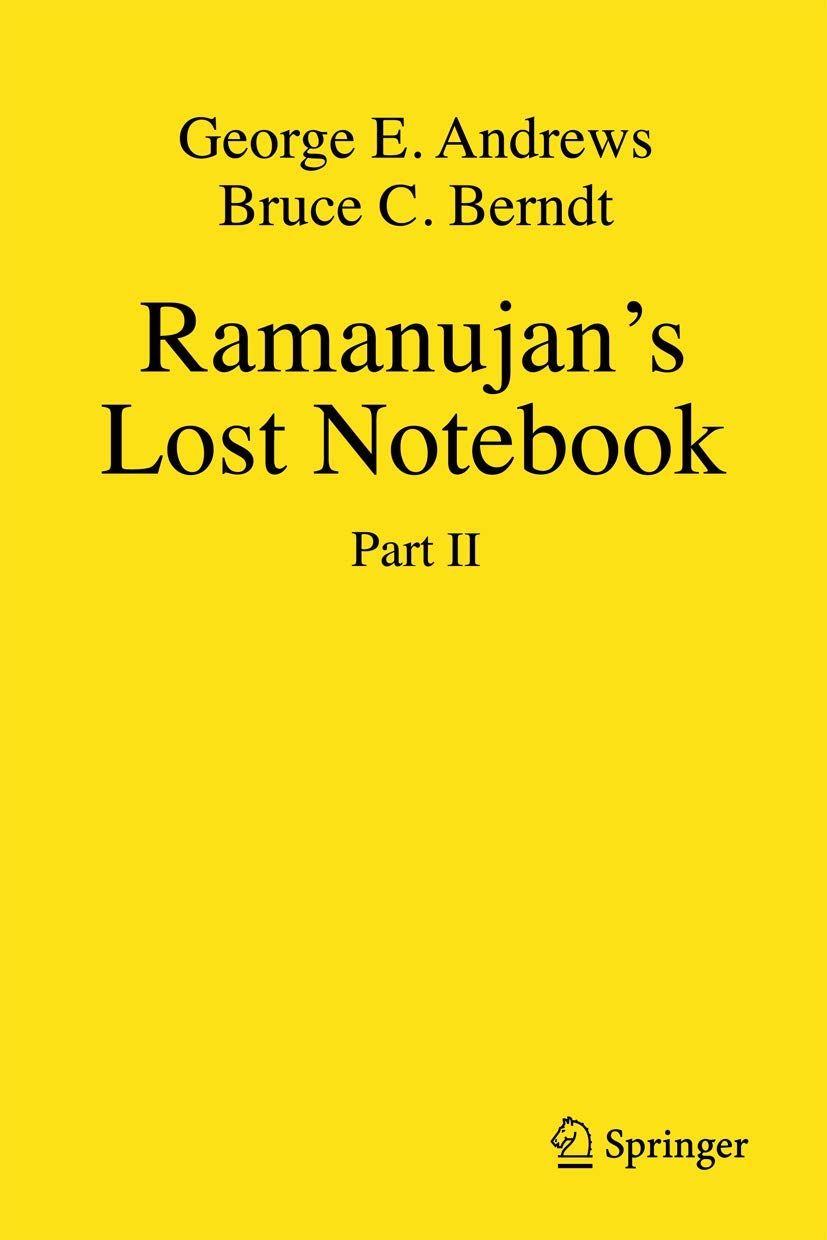 Ramanujan's Lost Notebook: Part II,Used