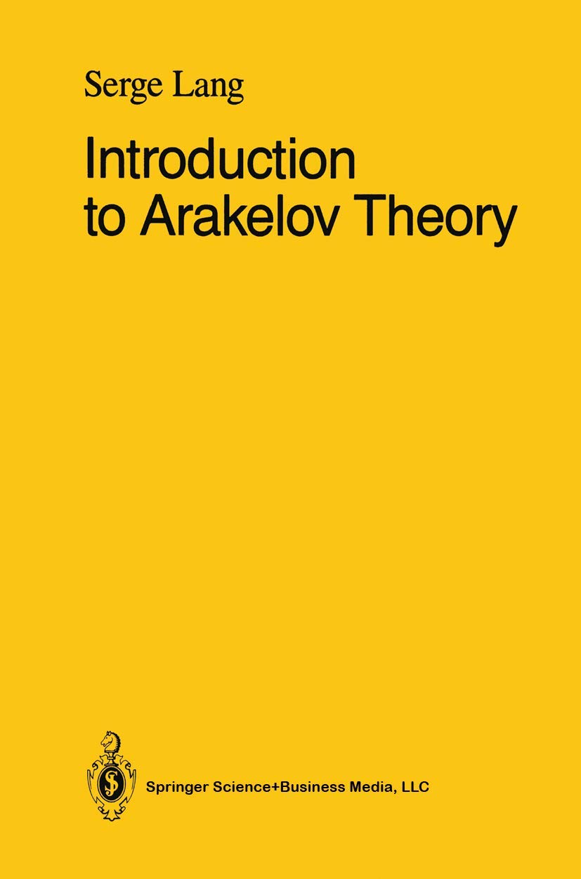 Introduction to Arakelov Theory,Used