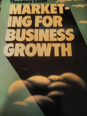 Marketing For Business Growth,New