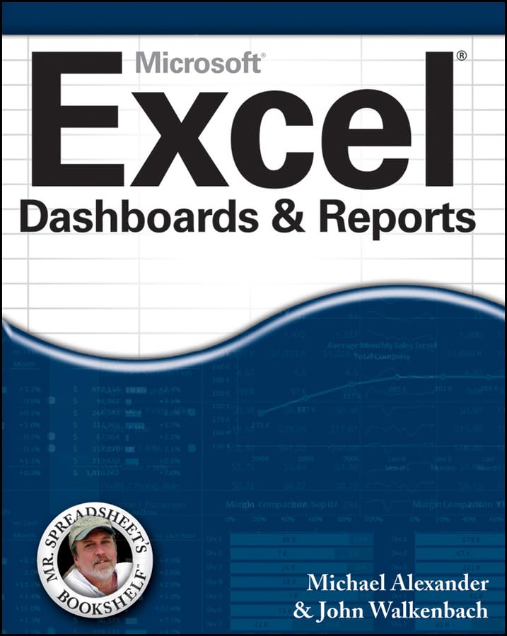 Excel Dashboards and Reports,Used