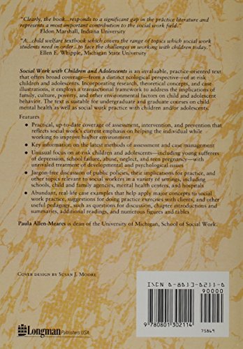 Social Work With Children and Adolescents,Used