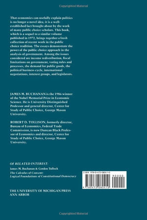 The Theory of Public Choice  II,Used