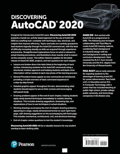 Peachpit Press Discovering AutoCAD 2020 - Essential Guide for Designers and Engineers
