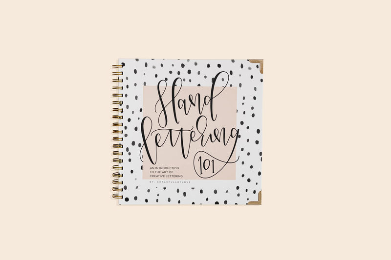 Hand Lettering 101: A StepbyStep Calligraphy Workbook for Beginners (Gold SpiralBound Workbook with Gold Corner Protectors) (,Used