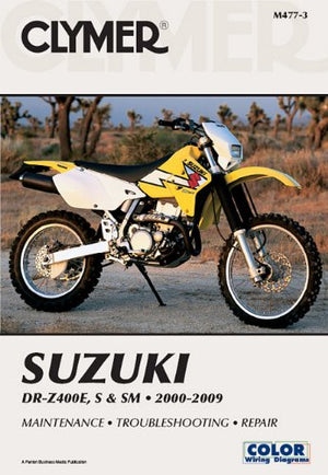 Clymer Suzuki DRZ400E, S & SM 20002009 (Clymer Repair Manual),Used