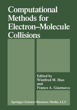 Computational Methods For Electronmolecule Collisions (Nato Asi Series),Used