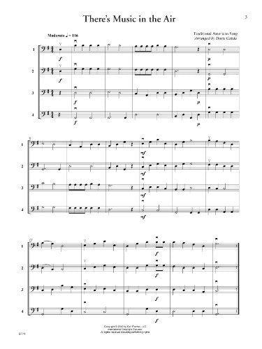 BF71  Progressive Quartets for Strings  Cello (MUSIQUE D'ENSEM),Used