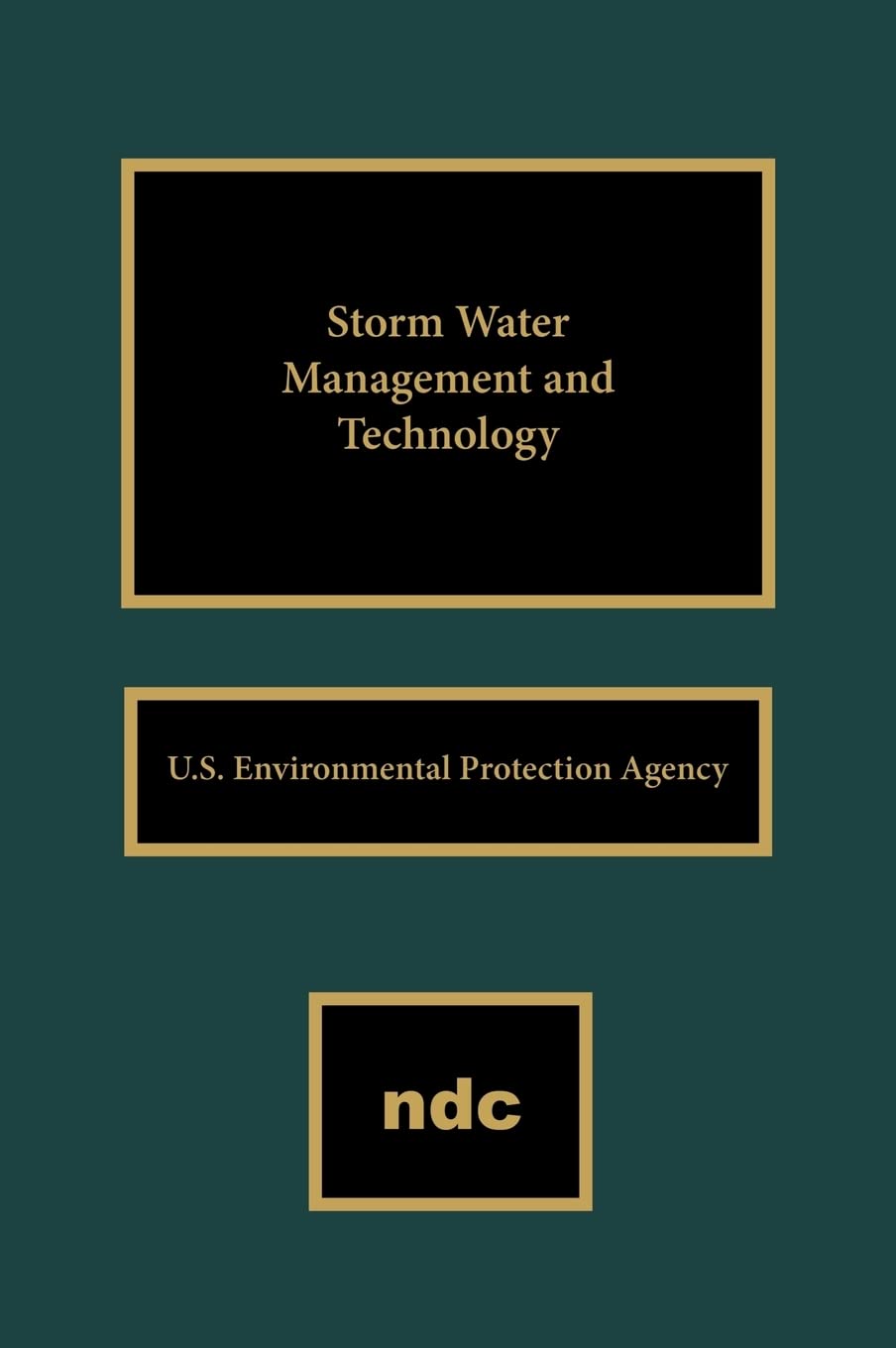 Storm Water Management And Technology,Used