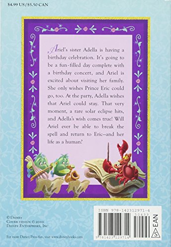 Disney Princess: Ariel: The Birthday Surprise (Disney Princess Chapter Book: Series #1),Used