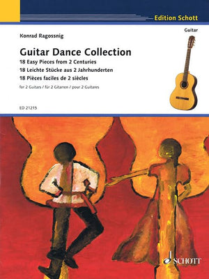 Guitar Dance Collection: 18 Easy Pieces from 2 Centuries for 2 Guitars,Used