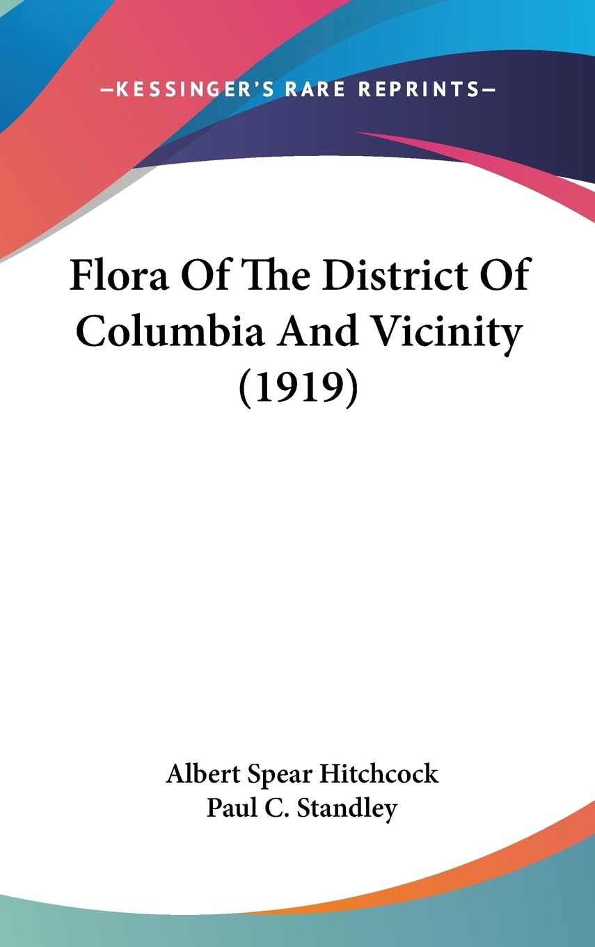 Flora Of The District Of Columbia And Vicinity (1919),Used