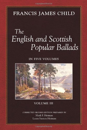 The English And Scottish Popular Ballads, Vol. 3-used