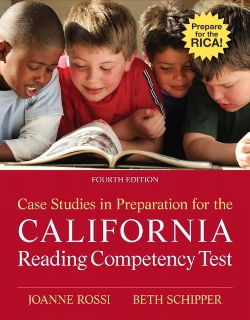 Case Studies in Preparation for the California Reading Competency Test,Used