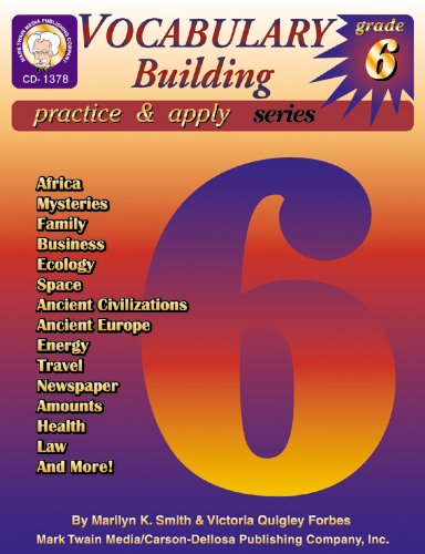 Vocabulary Building, Grade 6 (Practice & Apply),Used