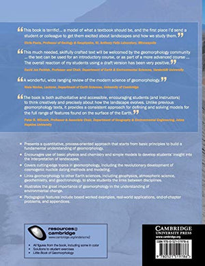 Geomorphology: The Mechanics and Chemistry of Landscapes,Used