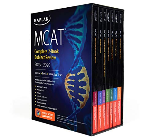 Mcat Complete 7Book Subject Review 20192020: Online + Book + 3 Practice Tests (Kaplan Test Prep)
