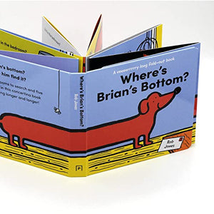 Wheres Brians Bottom? (A VERY long foldout book),Used
