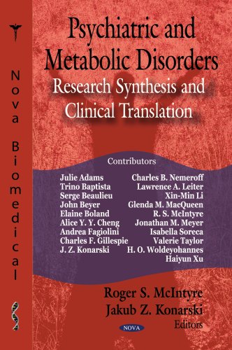 Psychiatric and Metabolic Disorders: Research Synthesis and Clinical Translation,New