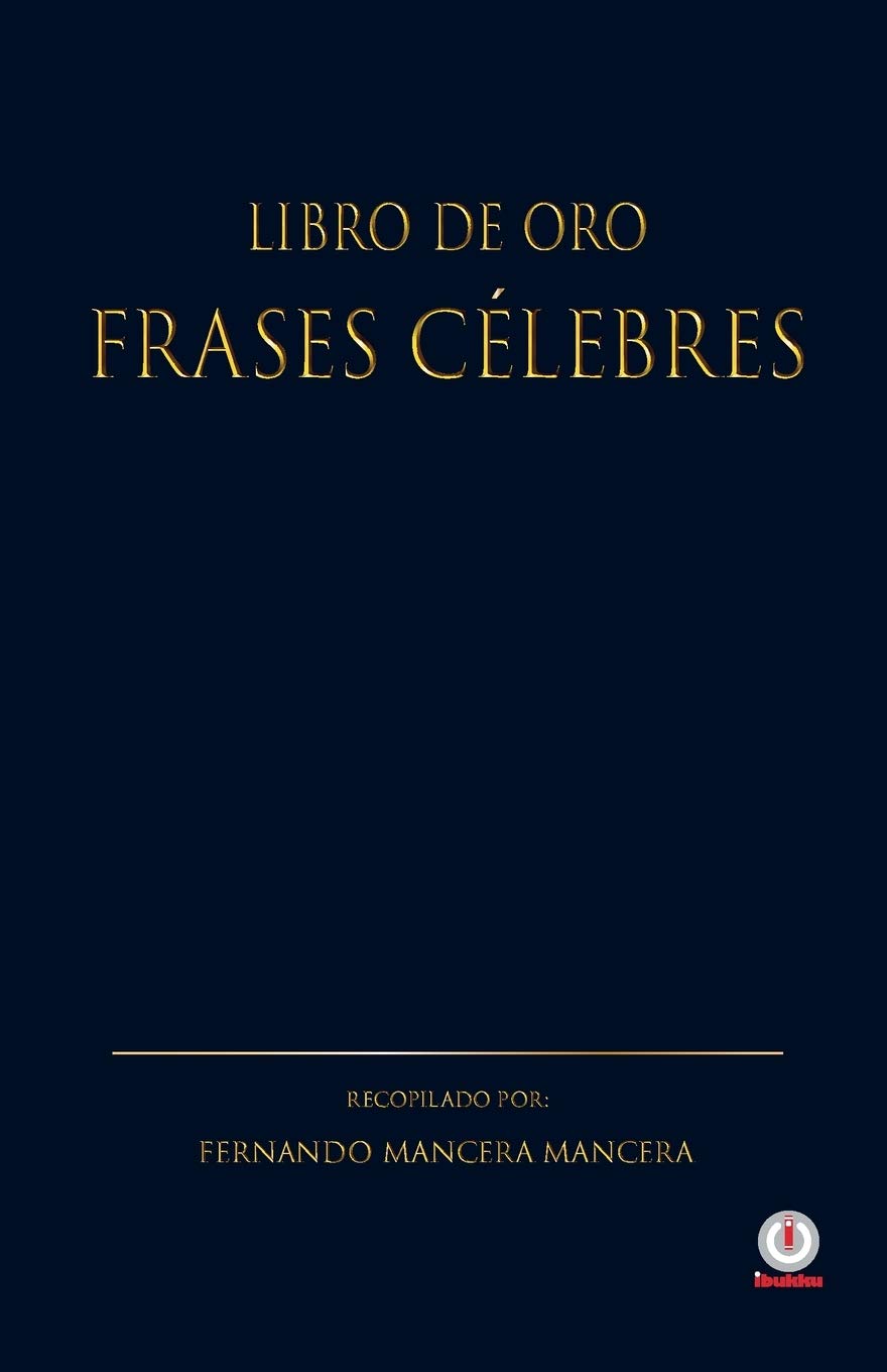 Libro de oro frases celebres (Spanish Edition),Used