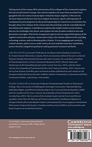 PostCommunist Transitional Justice: Lessons from TwentyFive Years of Experience,Used