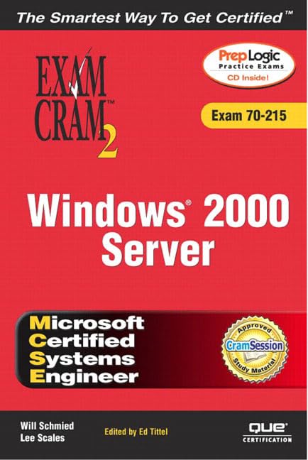 McSe Windows 2000 Server: Exam Cram 2 : Exam 70215,Used