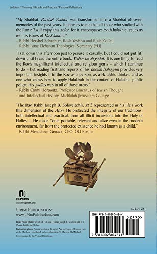 Seventy Conversations In Transit  with HaGaon HaRav Joseph B. Soloveitchik ztl,New