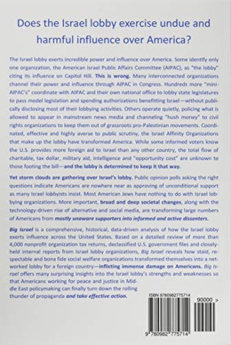 Big Israel: How Israel'S Lobby Moves America,New