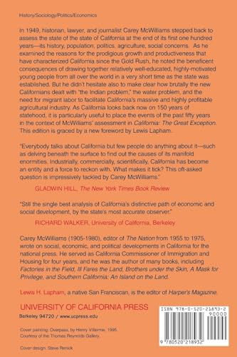 California: The Great Exception