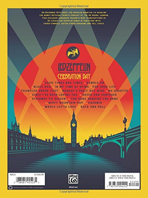 Led Zeppelin  Celebration Day: Authentic Guitar Tab (Authentic Guitar Tab Edition)