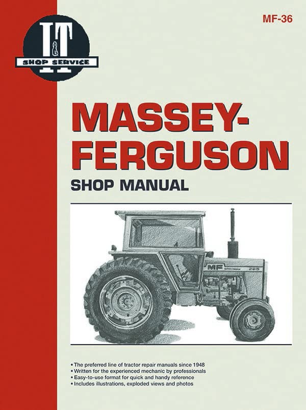 MasseyFerguson Model MF285 Tractor Service Repair Manual,Used