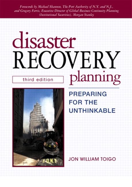Disaster Recovery Planning: Preparing for the Unthinkable,Used