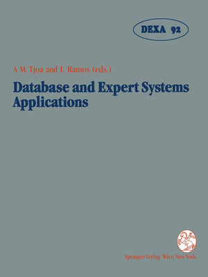 Database and Expert Systems Applications: Proceedings of the International Conference in Valencia, Spain, 1992,Used