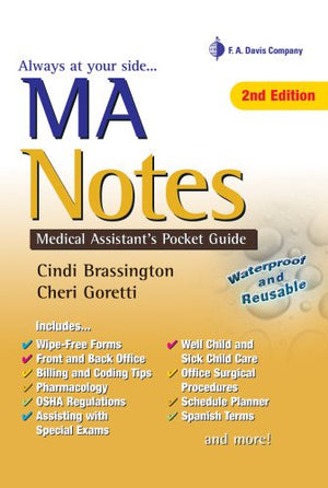 Ma Notes: Medical Assistants Pocket Guide-used