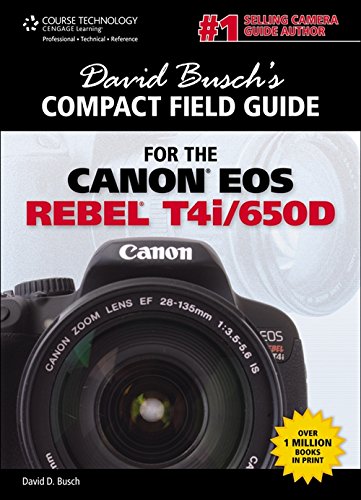David Busch's Compact Field Guide for the Canon EOS Rebel T4i/650D (David Busch's Digital Photography Guides),Used