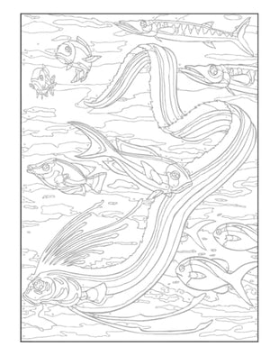Creative Haven Sea Life Color By Number Coloring Book (Adult Coloring Books: Sea Life),New