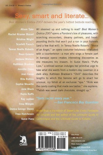 Best Women's Erotica 2007,Used