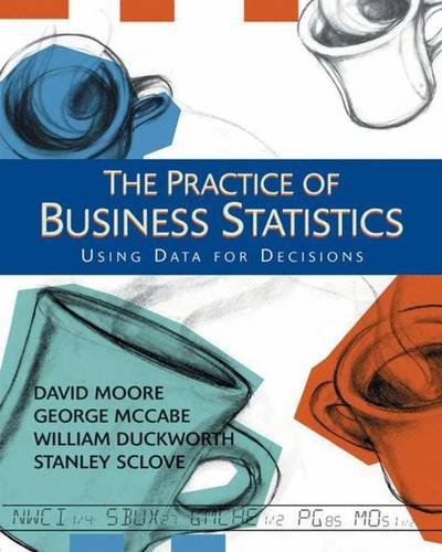 The Practice of Business Statistics: Using Data for Decisions,Used