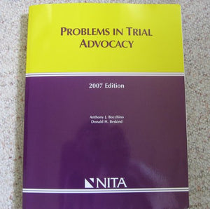 Problems In Trial Advocacy,Used