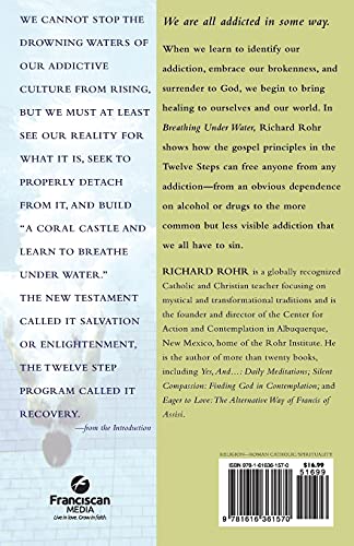 Franciscan Media Breathing Under Water: Spirituality and the Twelve Steps Book