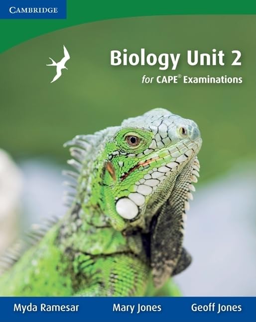 Biology Unit 2 for CAPE Examinations,Used