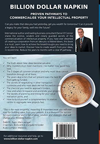 Billion Dollar Napkin: Proven Pathways to Commercialise your Intellectual Property (First Edition),Used