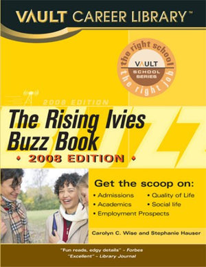 Vault Rising Ivies Buzz Book (Vault Career Library),Used