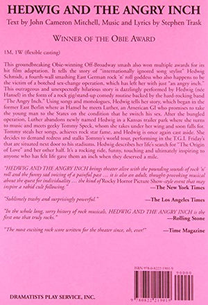 Hedwig and the Angry Inch (Acting Edition for Theater Productions),Used