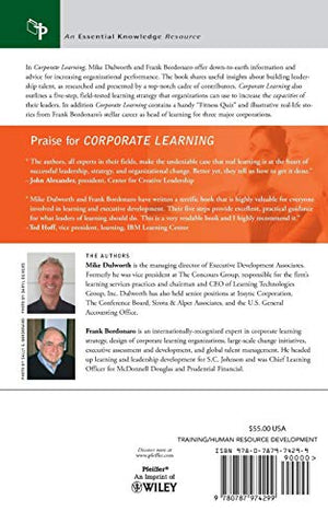 Corporate Learning : Proven and Practical Guidelines for Building a Sustainable Learning Strategy,Used