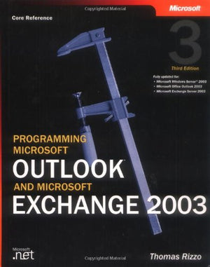 Programming Microsoft Outlook and Microsoft Exchange 2003 (ProDeveloper),Used