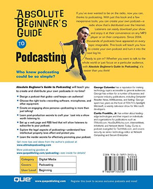 Absolute Beginner's Guide to Podcasting,Used