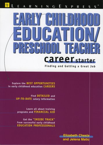 Early Childhood Education/Preschool Teacher Career Starter