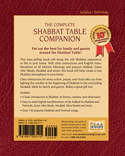 The Complete Shabbat Table Companion,New